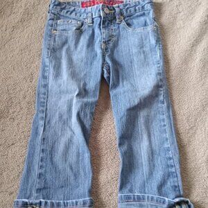 Vtg Mudd Denim Cuffed Jeans Girls Sz 7